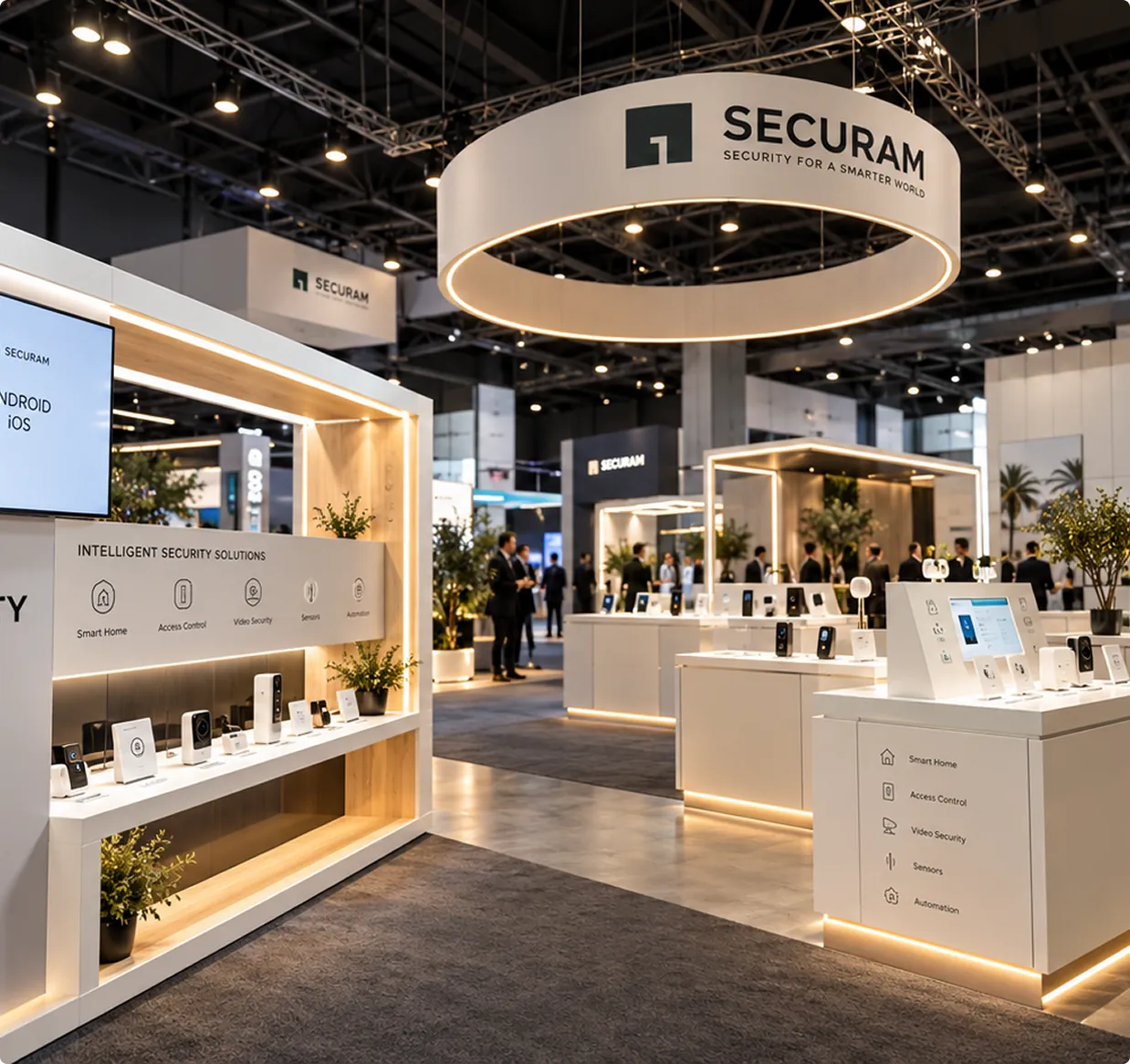 Securam trade-fair stand